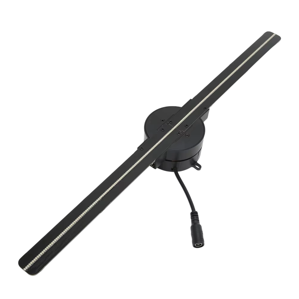 3D Holographic Fan Display – App-Controlled Floating LED Projector for Retail, Events & Advertising