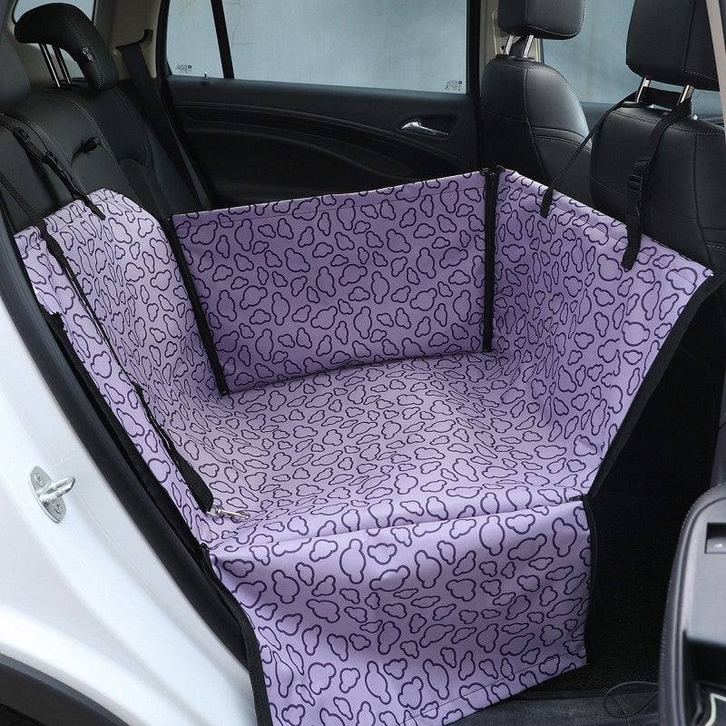 WAGGISEAT | Siège auto imperméable pour chien au design rembourré | Protection sécurisée pour un voyage confortable