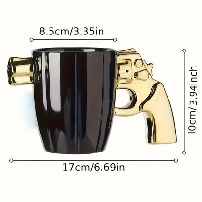 HotShot™ - Bulletproof Revolver Mug
