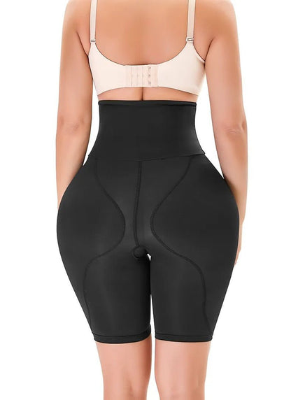 Sous-vêtements sculptants avec coussinets de hanches intégrés – Culotte gainante taille haute pour femmes – Vêtement correcteur sans coutures pour lisser le ventre