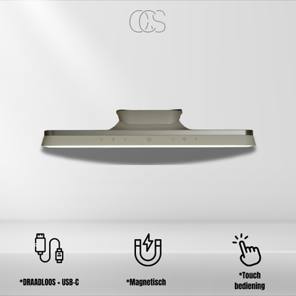 Barre lumineuse LED magnétique rechargeable – Éclairage sans fil sous meuble pour cuisine, placard, couloir et chambre – Intensité réglable par commande tactile