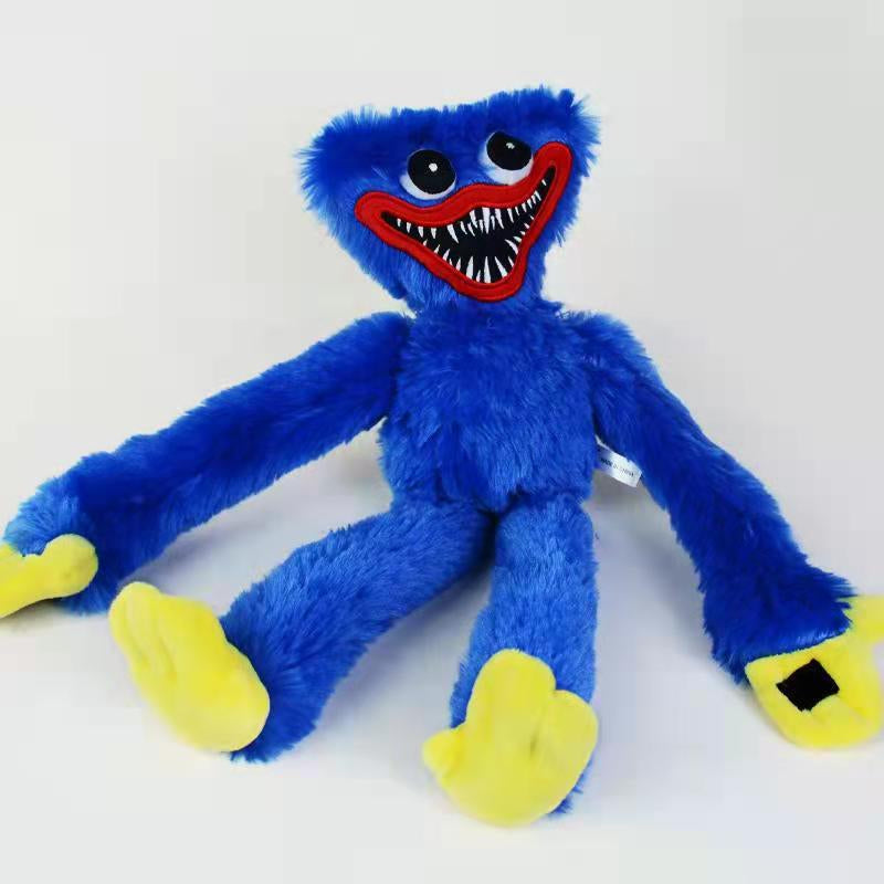 Peluche monstre douce 40 cm | Personnage en peluche bleu ou rouge pour enfants et adultes | Compagnon de jeu imaginaire