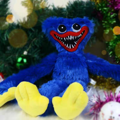 Peluche monstre douce 40 cm | Personnage en peluche bleu ou rouge pour enfants et adultes | Compagnon de jeu imaginaire