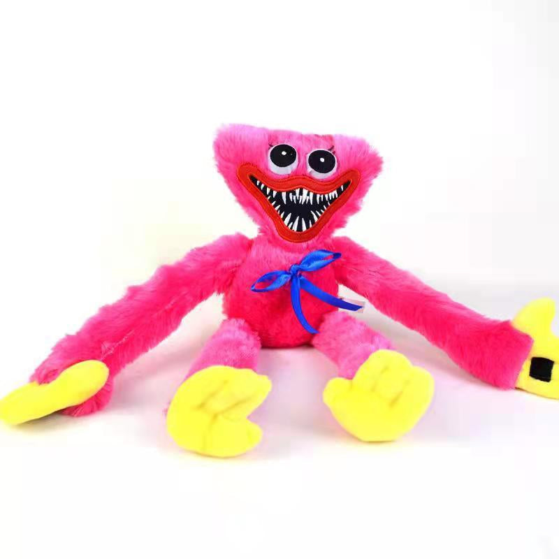 Peluche monstre douce 40 cm | Personnage en peluche bleu ou rouge pour enfants et adultes | Compagnon de jeu imaginaire