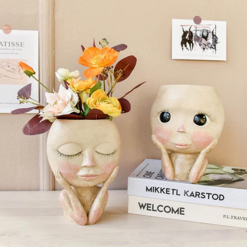 Rosy Cheeky Face Planter