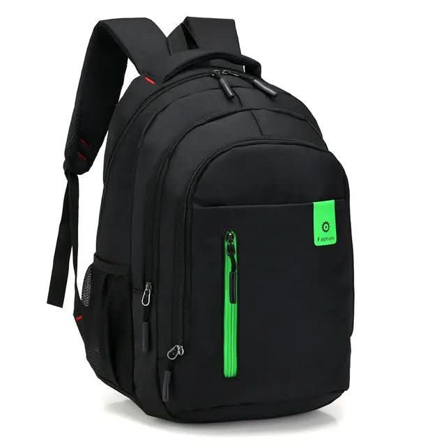 Water-Resistant Oxford Commuter Backpack – Laptop Compartment & Professional Design for Work, Travel & Everyday Use – 18×12×6 in Men's