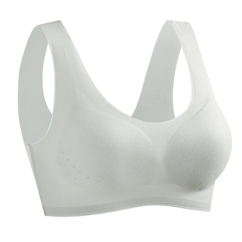 Wireless Cooling Comfort Bra – Breathable Seamless Support with Lymphatic Wellness Technology for Women