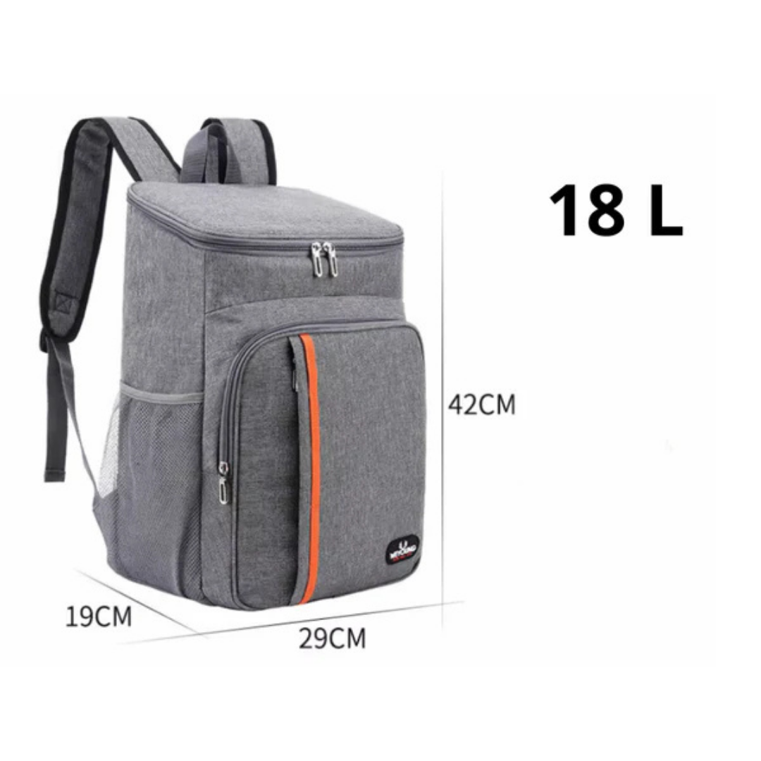 Insulated Backpack Cooler with Padded Straps – Leak-Proof Food & Drink Pack for Hiking, Beach, Camping & Travel