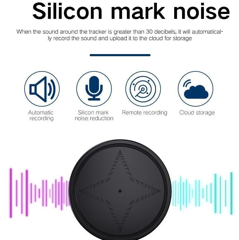 Portable Location Device with Magnetic Mount for Vehicles, Pets & Valuables – Real-Time 4G Tracking, 30-Day Battery Life, IP67