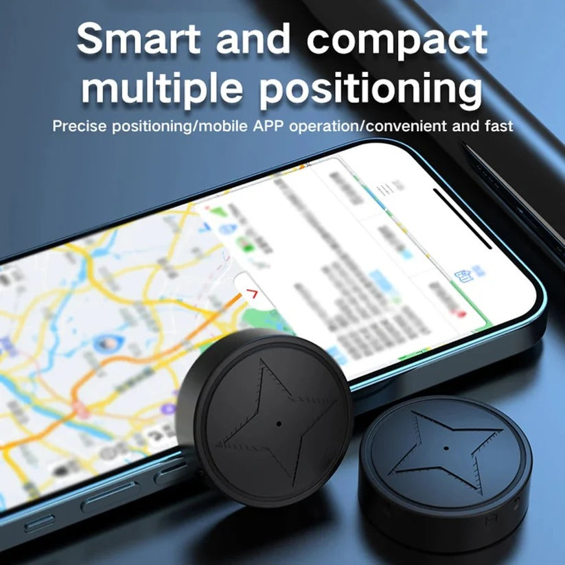 Portable Location Device with Magnetic Mount for Vehicles, Pets & Valuables – Real-Time 4G Tracking, 30-Day Battery Life, IP67