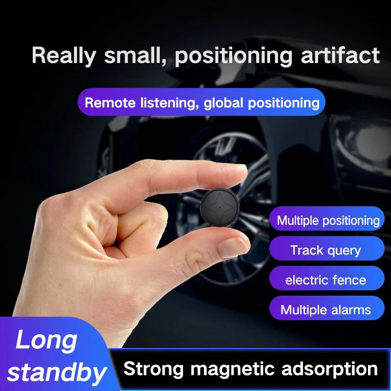Portable Location Device with Magnetic Mount for Vehicles, Pets & Valuables – Real-Time 4G Tracking, 30-Day Battery Life, IP67