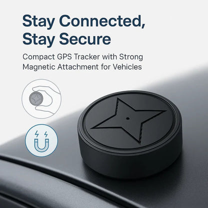 Portable Location Device with Magnetic Mount for Vehicles, Pets & Valuables – Real-Time 4G Tracking, 30-Day Battery Life, IP67