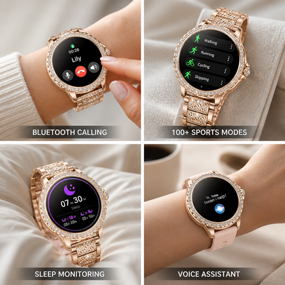 1.32-Inch HD Fitness & Wireless Calling Smartwatch