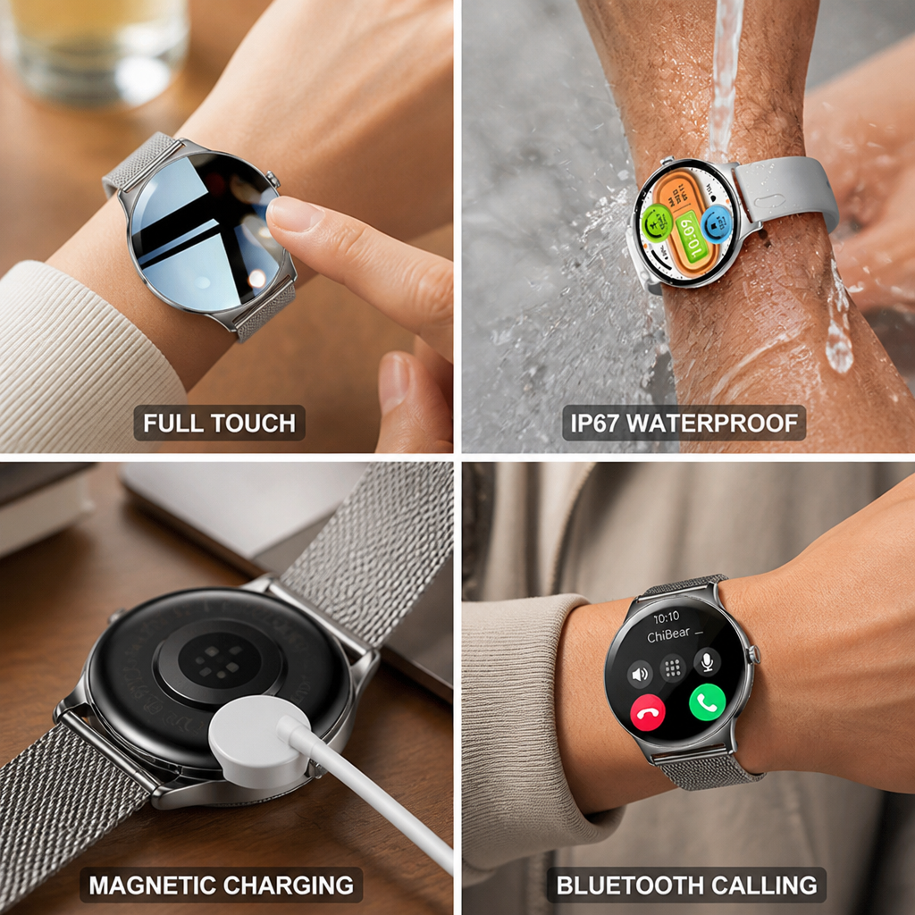 1.43" AMOLED Multi-Sport Smartwatch