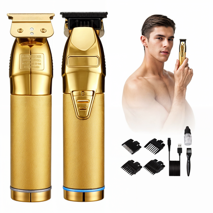 Tondeuse à cheveux professionnelle | Tondeuse ajustable pour hommes au design ergonomique | Entretien polyvalent pour tous types de cheveux