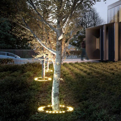 Garden Glow | Projecteur extérieur au design résistant aux intempéries | Éclairage paysager LED pour une ambiance nocturne éblouissante