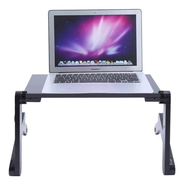 Support d'ordinateur portable portable en aluminium avec ventilation