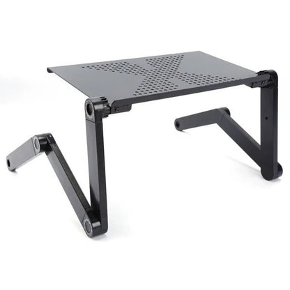 Support d'ordinateur portable portable en aluminium avec ventilation