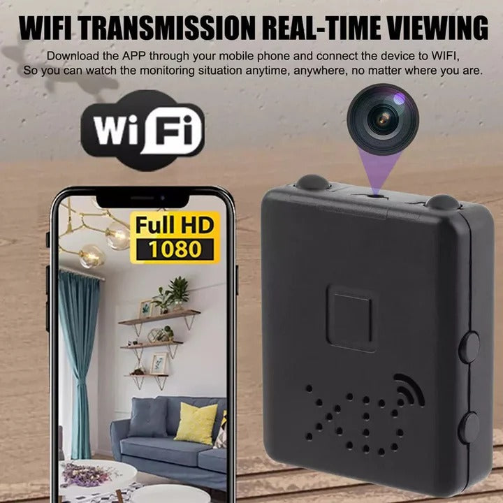 Petite caméra de sécurité sans fil avec vidéo et audio
