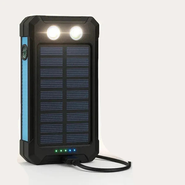 Batterie de chargeur solaire compacte d'extérieur 30000 mAh