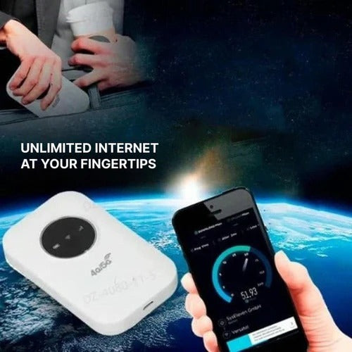 Point d'accès WiFi mobile compact pour les voyages