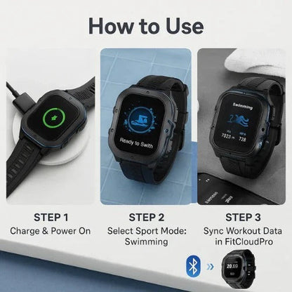 Montre de sport étanche