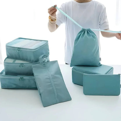 Organisateurs de Bagage Cubes, Set de Rangement 7 Pièces