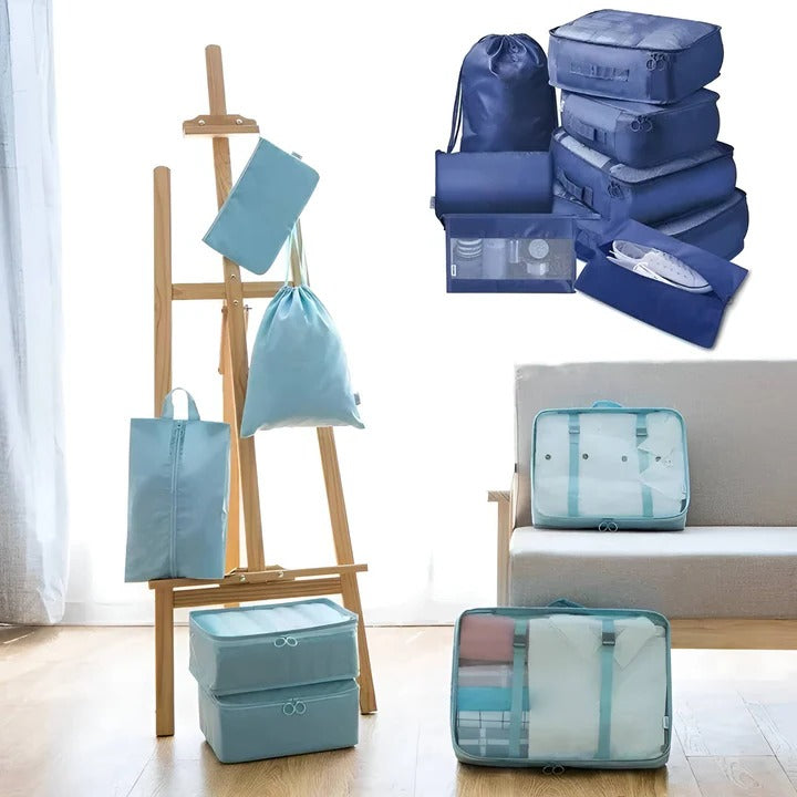 Organisateurs de Bagage Cubes, Set de Rangement 7 Pièces