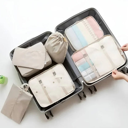 Organisateurs de Bagage Cubes, Set de Rangement 7 Pièces