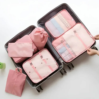 Organisateurs de Bagage Cubes, Set de Rangement 7 Pièces