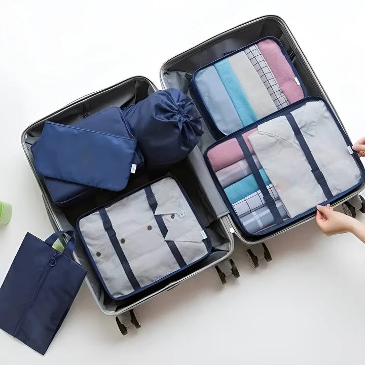 Organisateurs de Bagage Cubes, Set de Rangement 7 Pièces