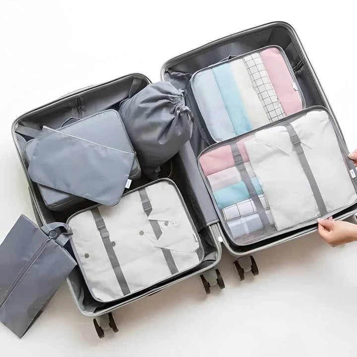 Organisateurs de Bagage Cubes, Set de Rangement 7 Pièces