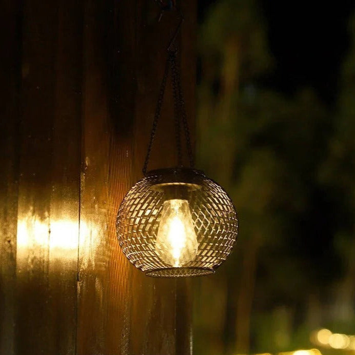 Lampe solaire de jardin lumineuse