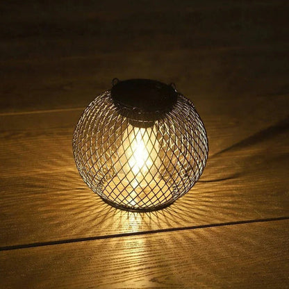Lampe solaire de jardin lumineuse