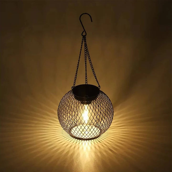 Lampe solaire de jardin lumineuse