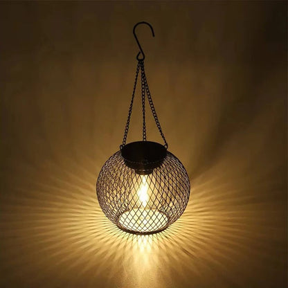 Lampe solaire de jardin lumineuse