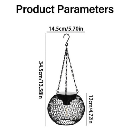 Lampe solaire de jardin lumineuse
