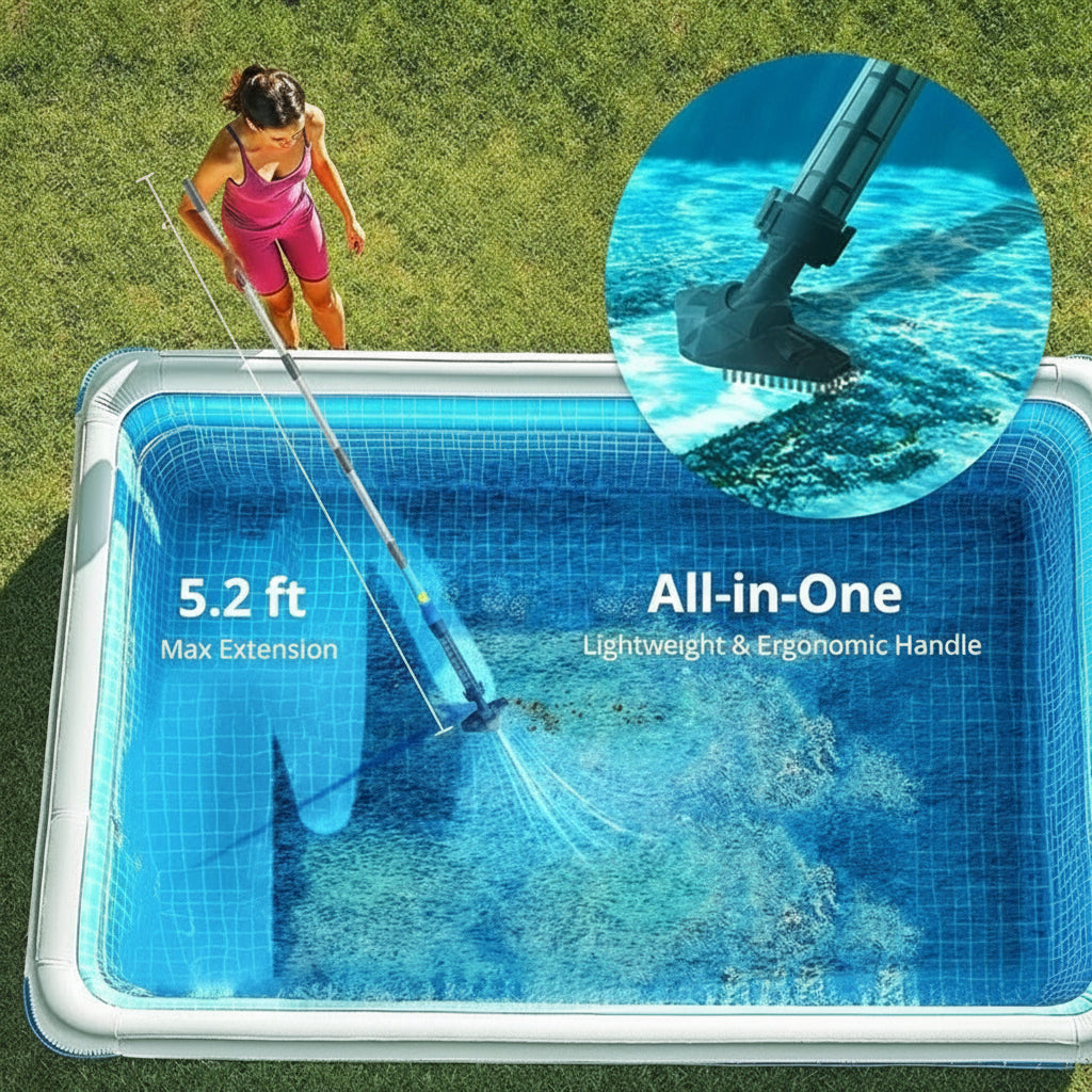 Nettoyeur de piscine sans fil portable