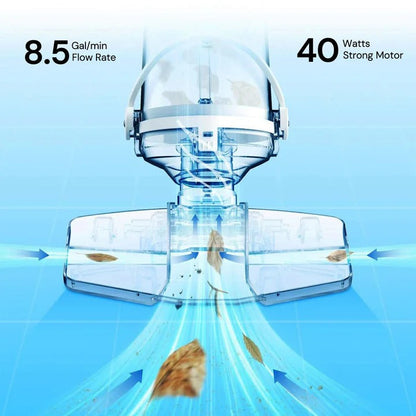 Nettoyeur de piscine sans fil portable