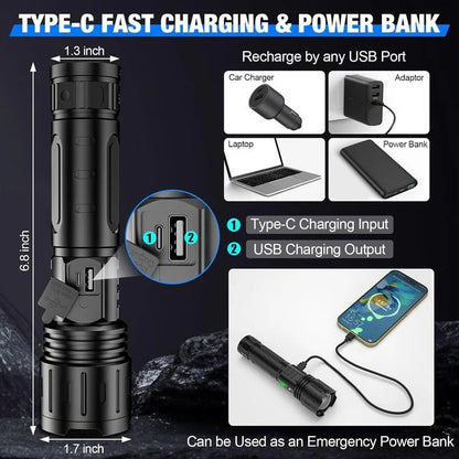 Lampe de camping à LED d'extérieur lumineuse
