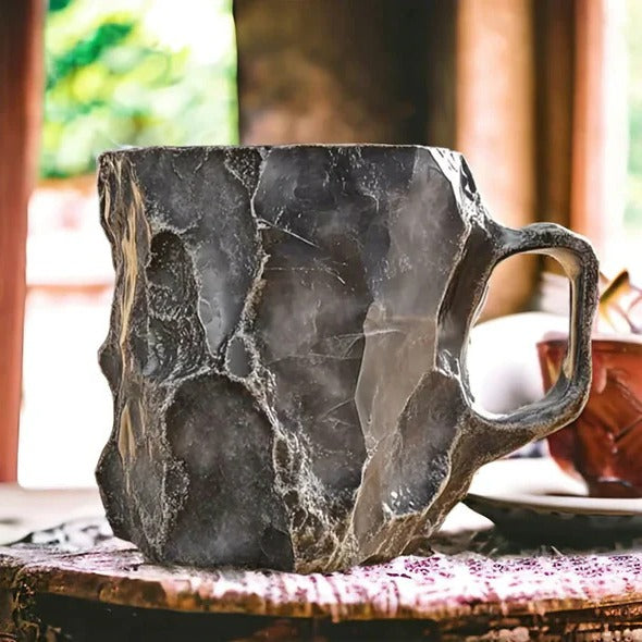 Tasse délicate en verre pour café ou thé chaud