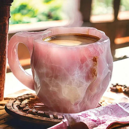Tasse délicate en verre pour café ou thé chaud