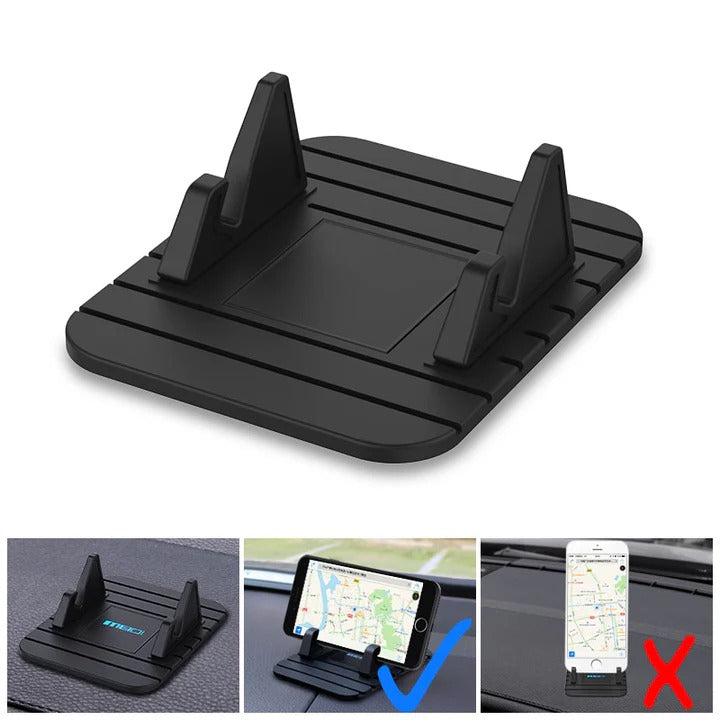 Support de téléphone universel avec base à forte adhérence