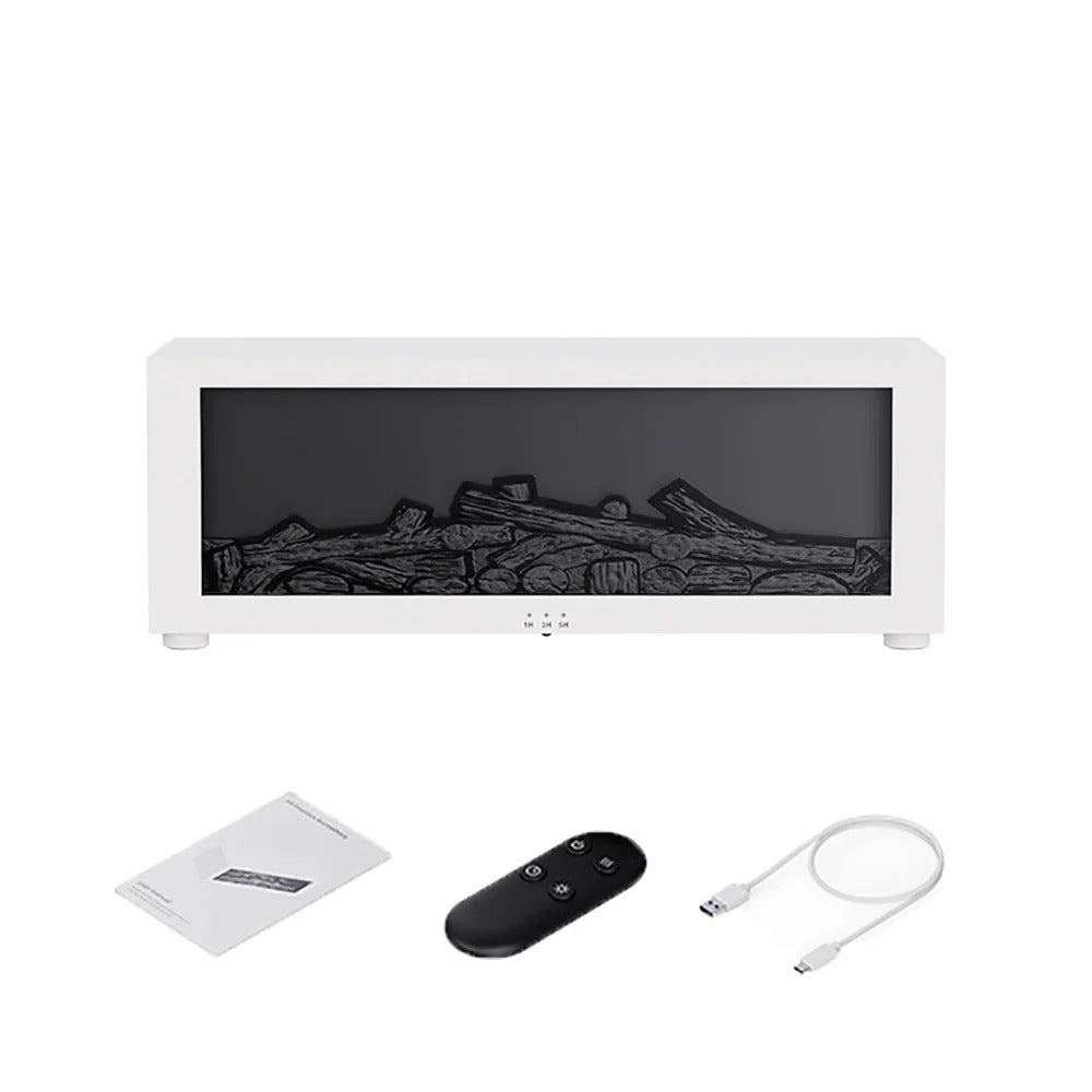 Diffuseur d'arôme compact avec effet bougie LED