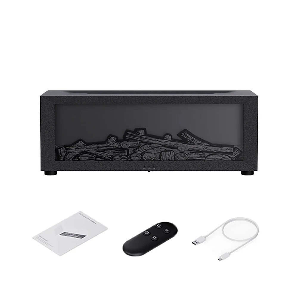 Diffuseur d'arôme compact avec effet bougie LED