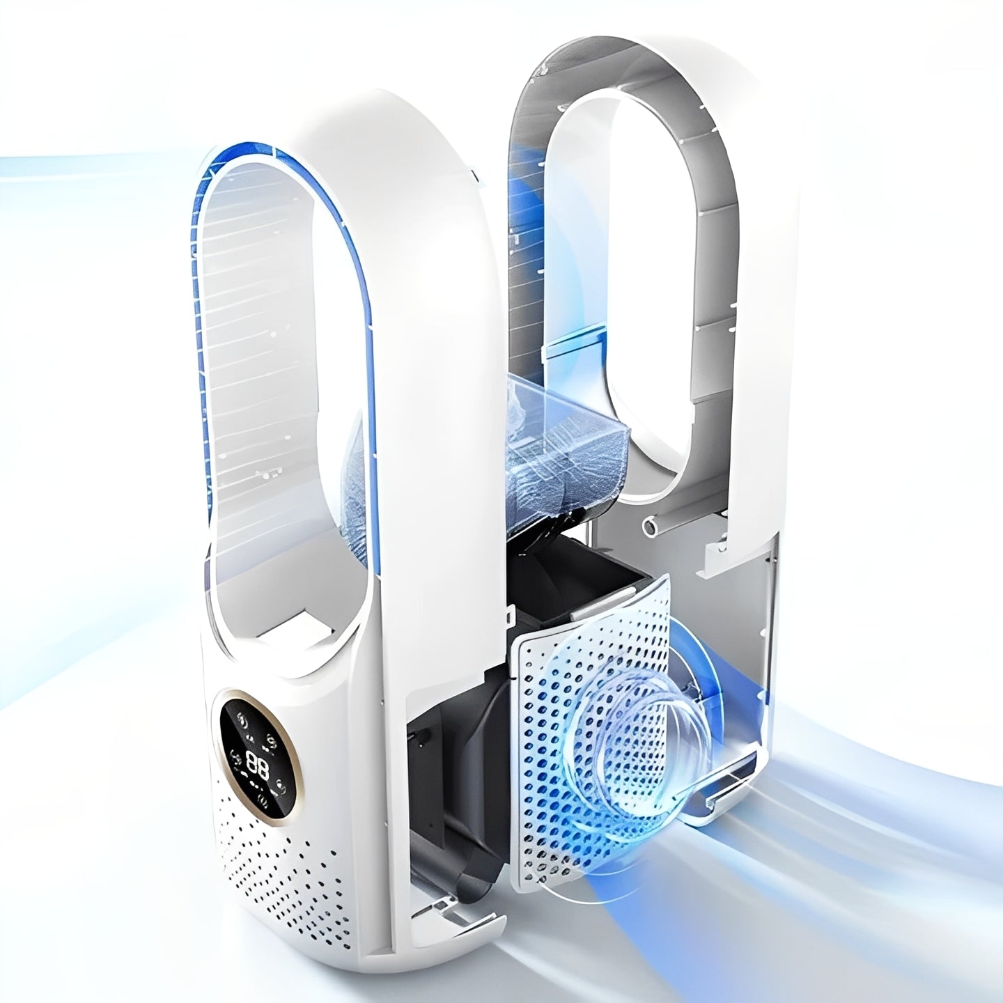 Ventilateur personnel compact et silencieux