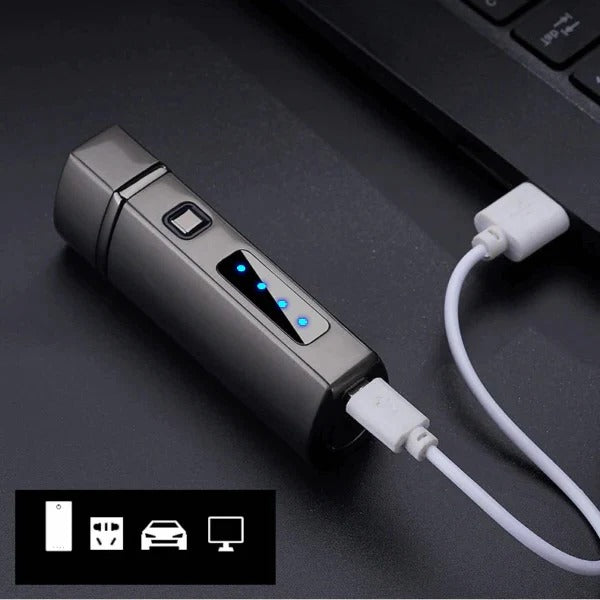 Briquet sans flamme rechargeable USB portable