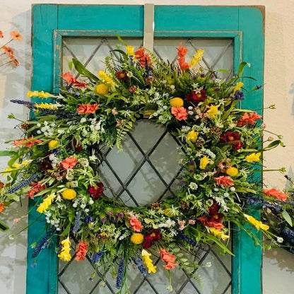 Magnifique couronne florale pour la décoration intérieure