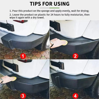 Peinture durable pour garnitures automobiles pour surfaces intérieures et extérieures