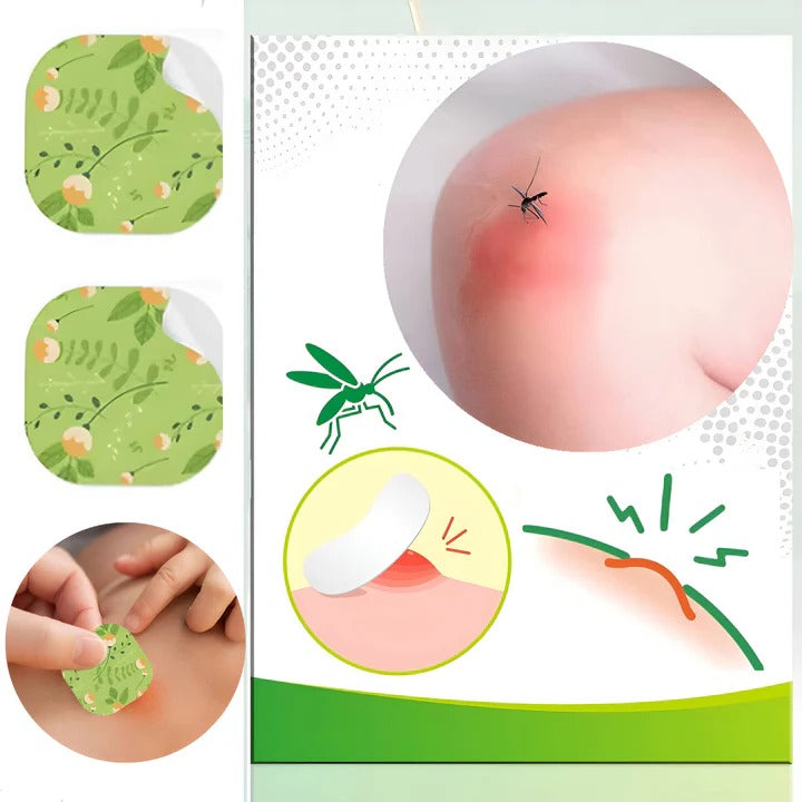 Patchs hydrogels anti-démangeaisons piqûres d'insectes à action rapide